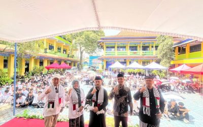 Safari Dakwah Syekh Palestina bersama LazisMu Temanggung Hadirkan Nuansa Haru di SMA Muhammadiyah 1 Temanggung